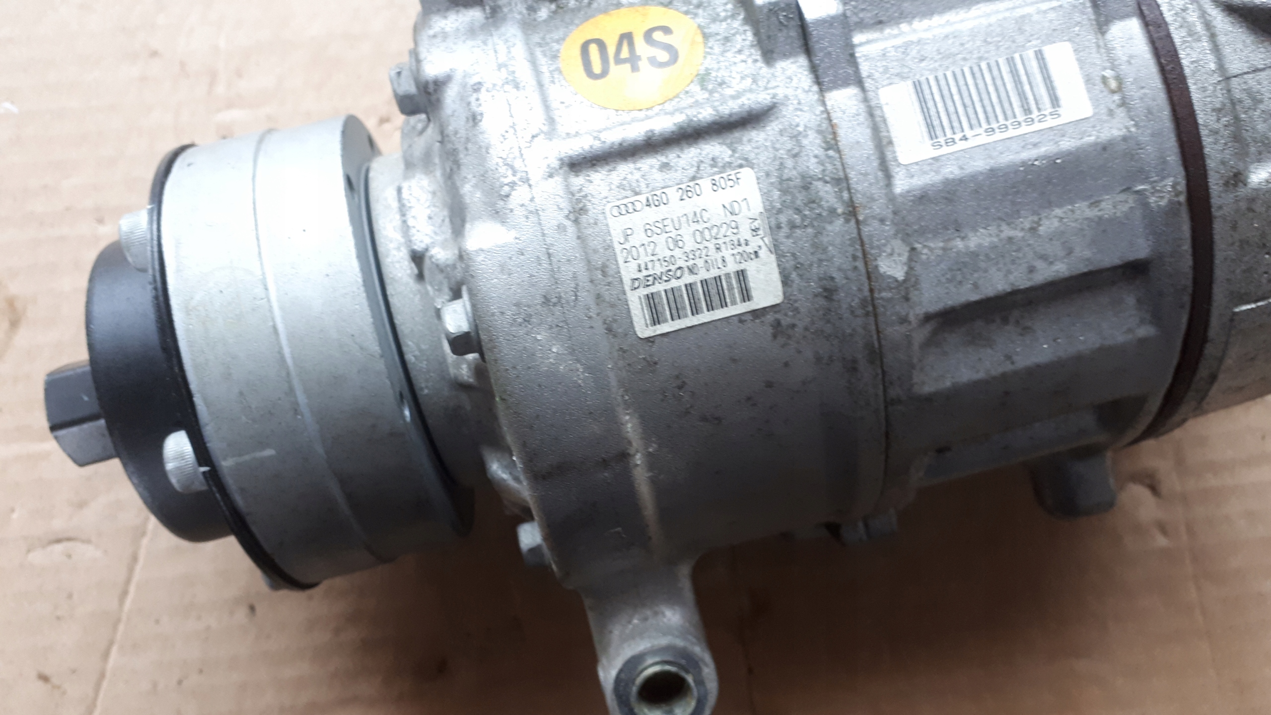 S6 C7 4G KLIMAKOMPRESSOR KLIMAANLAGE 4.0 TFSI S7 4G