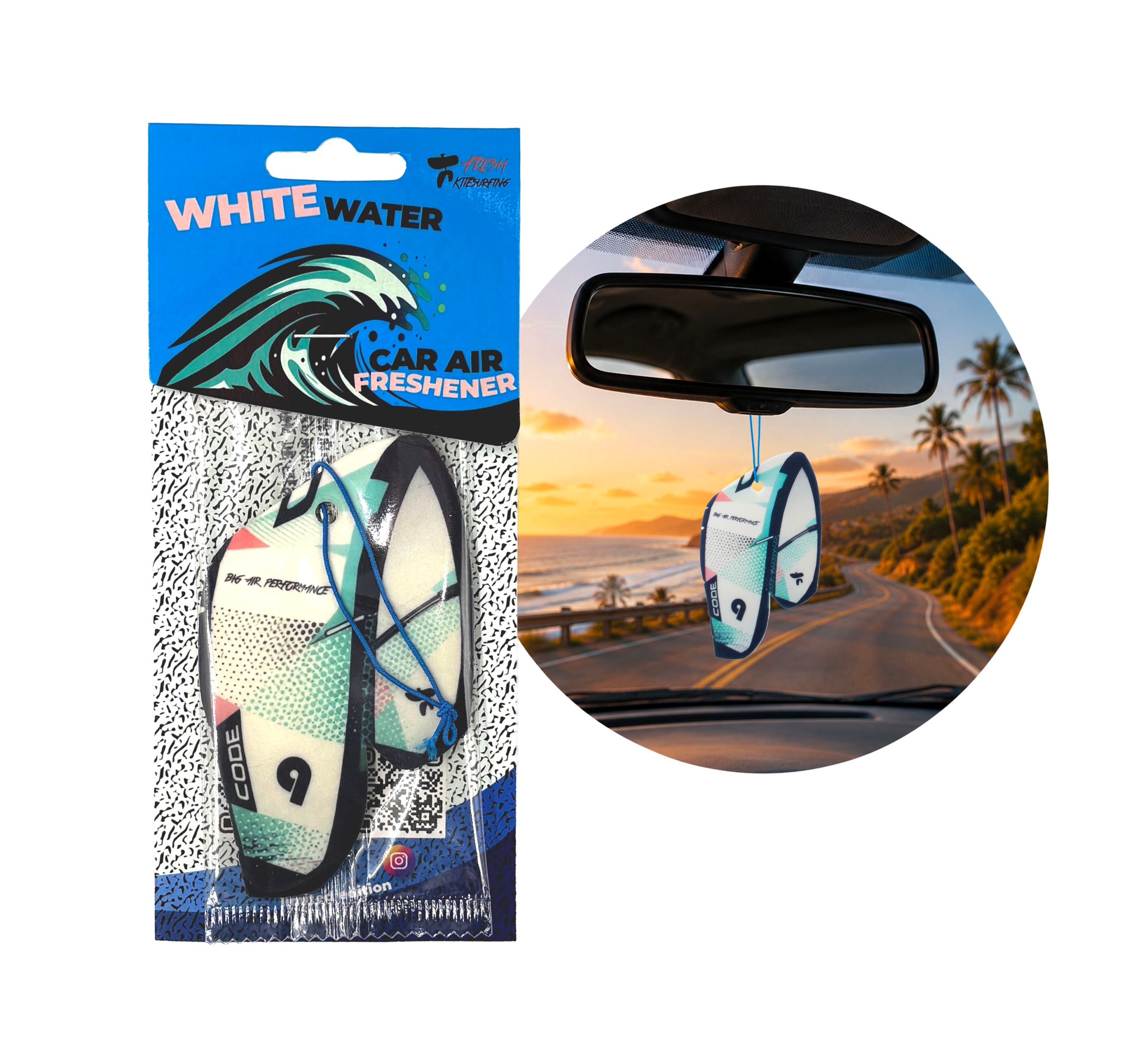 Zapach Fresh Kitesurfing Latawiec do Kitesurfingu Code Black 2026