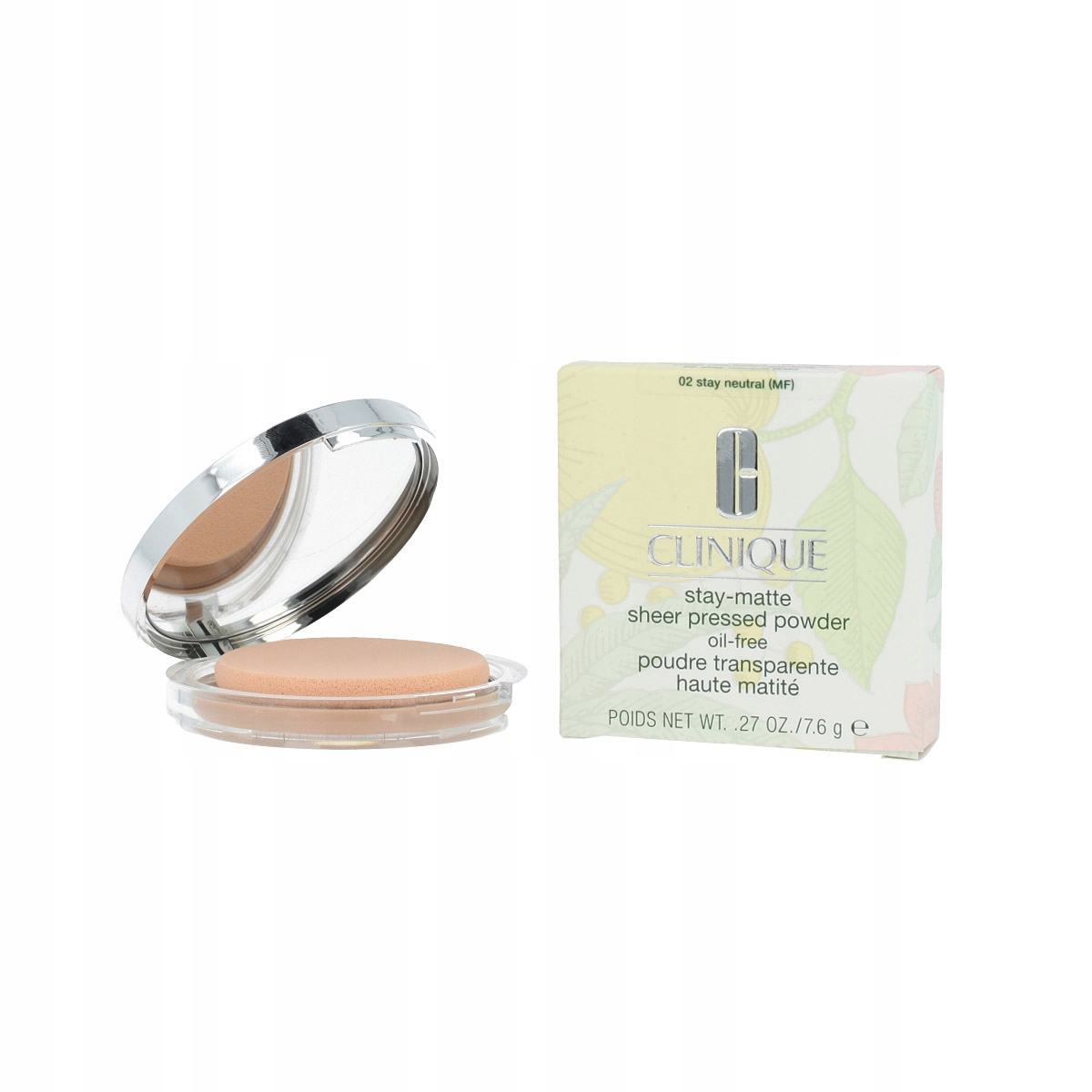 Clinique Stay-Matte Sheer Pressed Powder (02 Stay Neutral Mf) 7,6 g