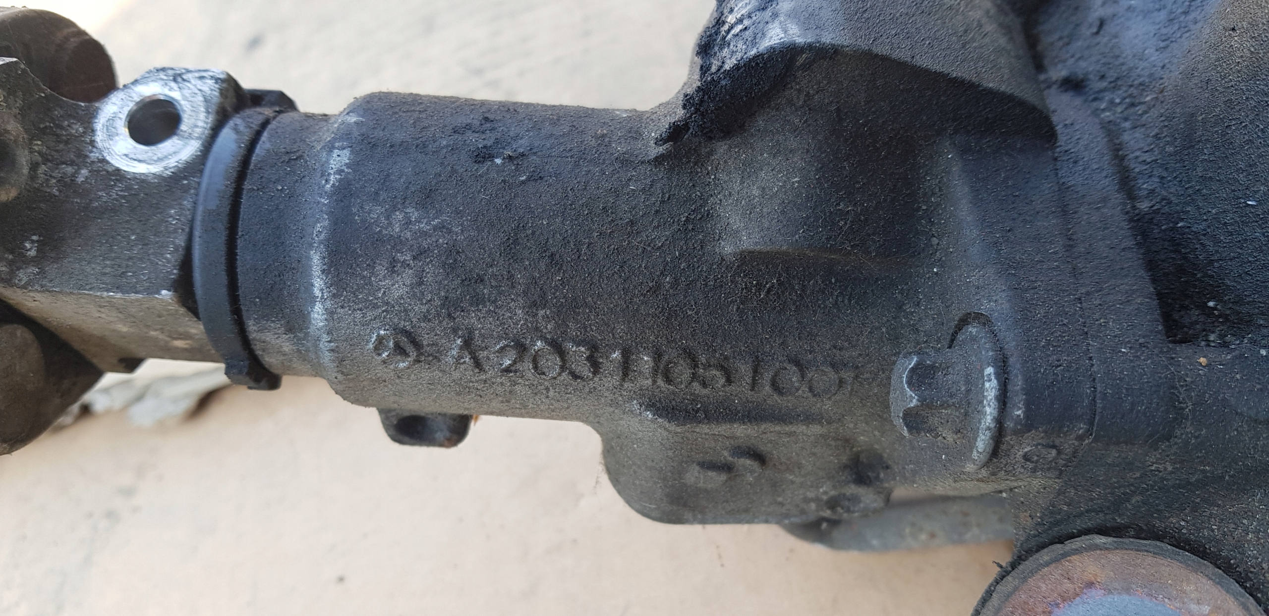 MERCEDES W203 Lenkgetriebe A2034601100