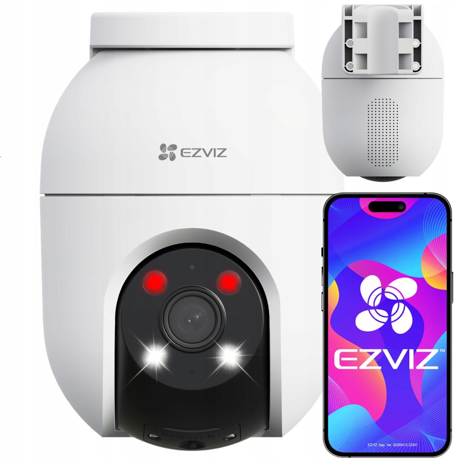 Venkovní otočná WiFi kamera Ezviz FullHD C8c 1080p s duálním světlem a obousměrným audiem