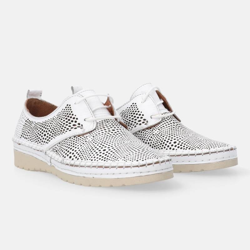 Venezia L091LEWHOSP034 bílé polobotky vel. 39 ažur Kochland