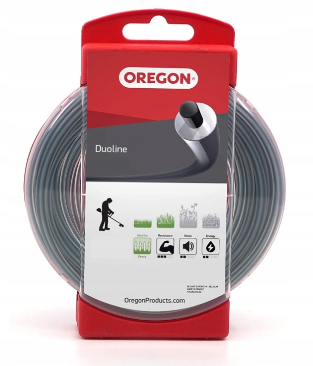 

Żyłka tnąca Duoline 2.4 mm x 90 m ostrze Oregon