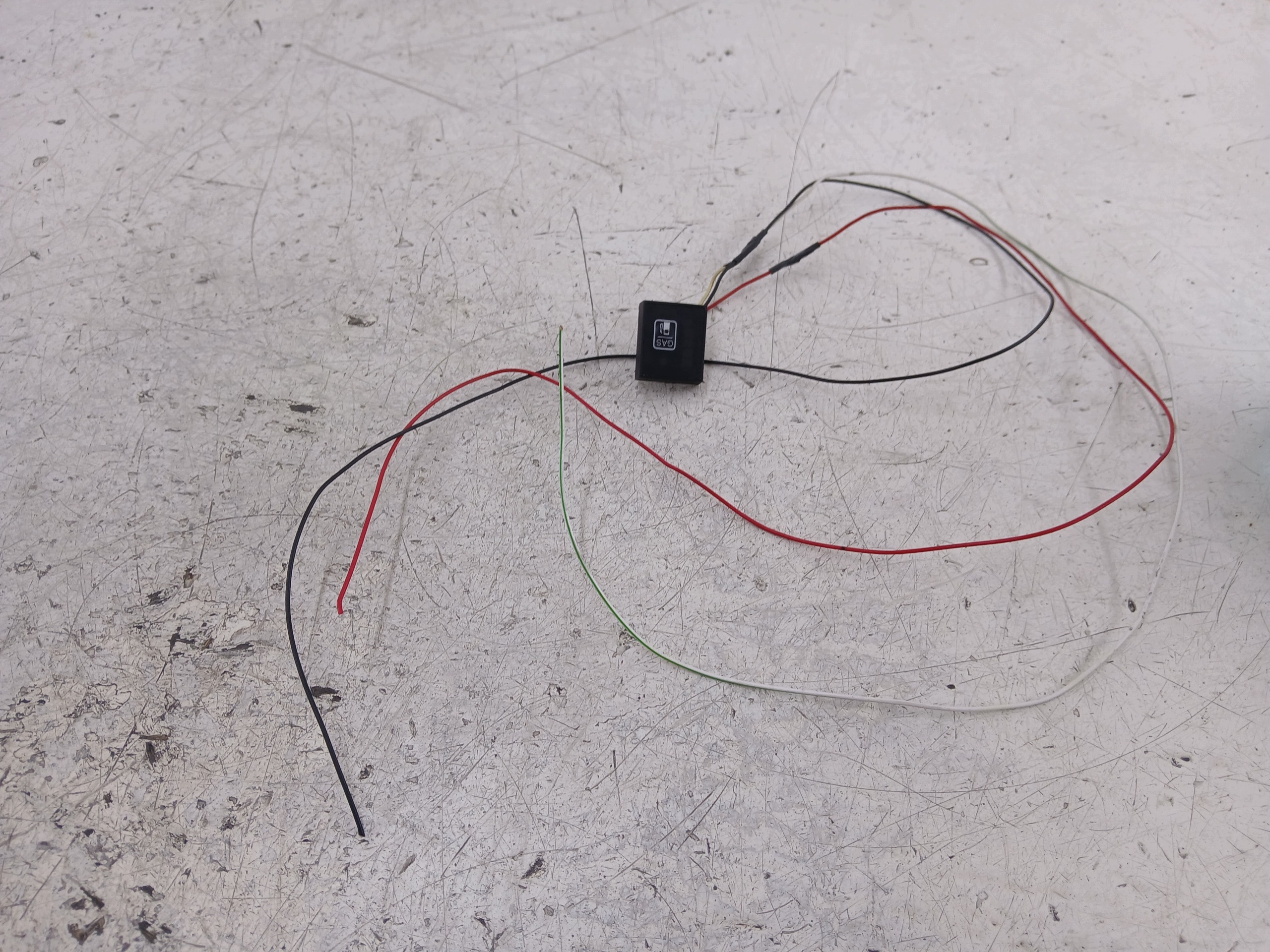button WSKAZNIK switch gas LPG