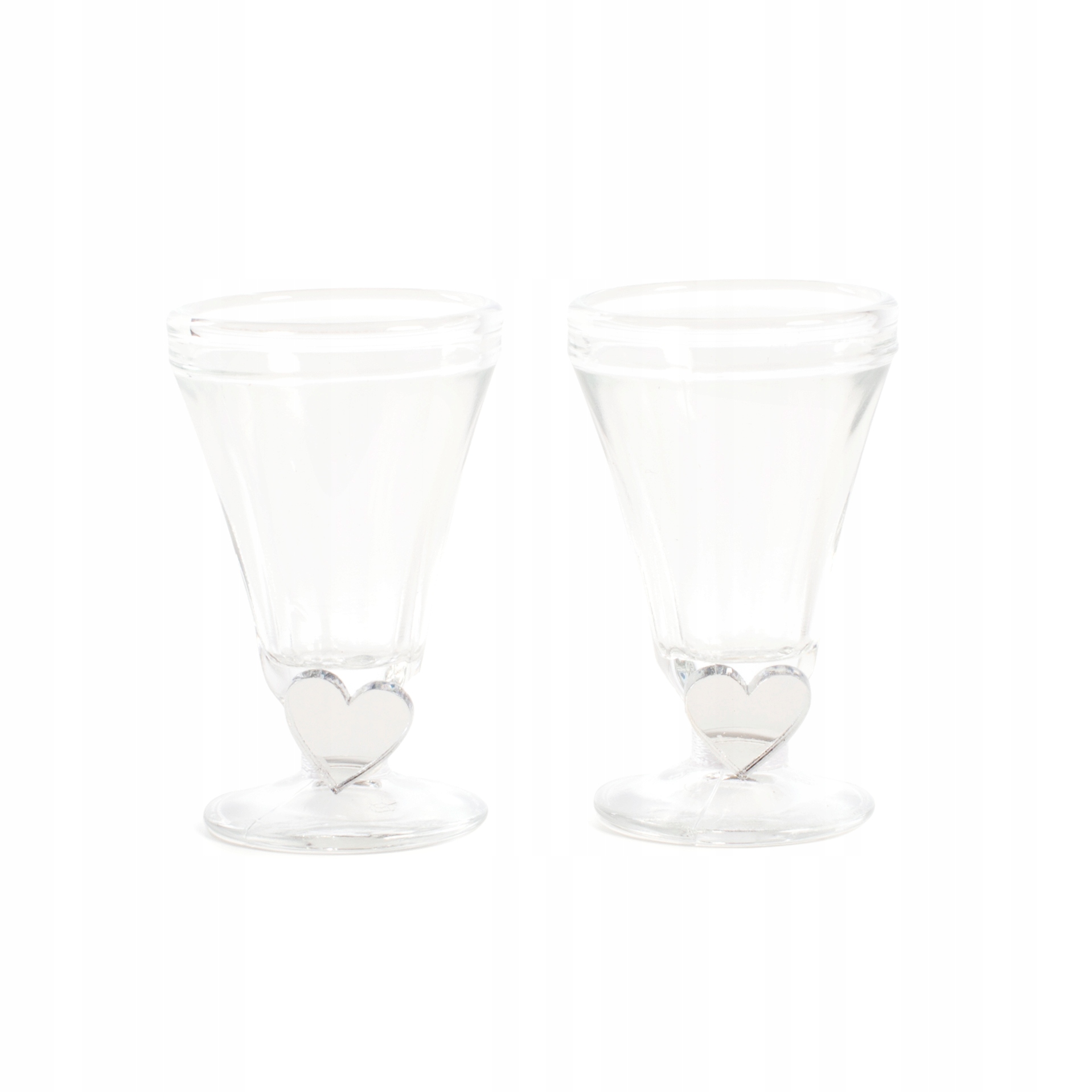 

Kieliszki wesele do wódki oszukane 15ml srebrne