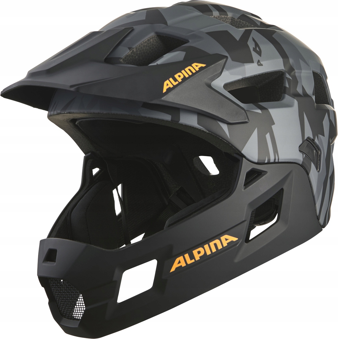 Kask rowerowy dziecięcy Alpina Rupi S 50-55 cm black-camo