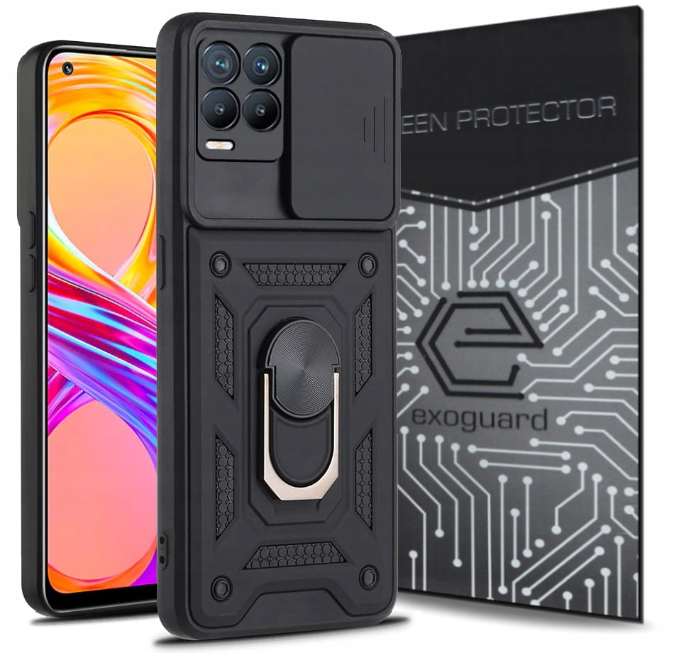 

Case Etui Pancerne+szkło do Realme 8 8 Pro