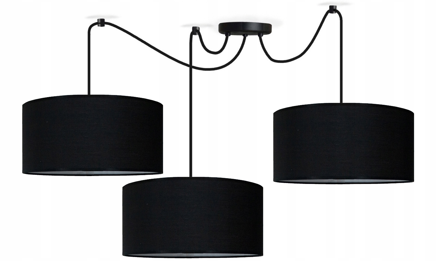 

Lampa Wisząca Sufitowa Żyrandol Pająk Abażur Led