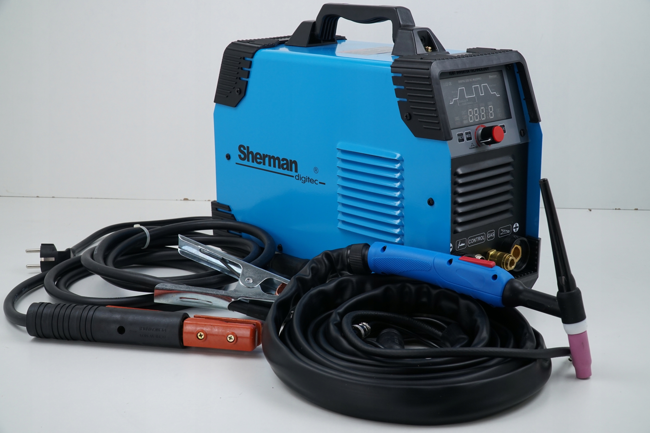 Spawarka Sherman TIG 200 DC MultiPro HF Puls Marka Sherman