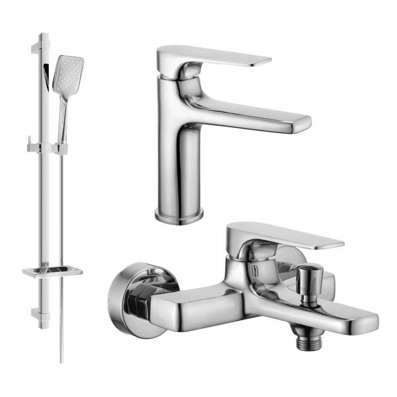 Mexen Lynx DQ40 vaňová súprava, chrómová 745903DQ40-00