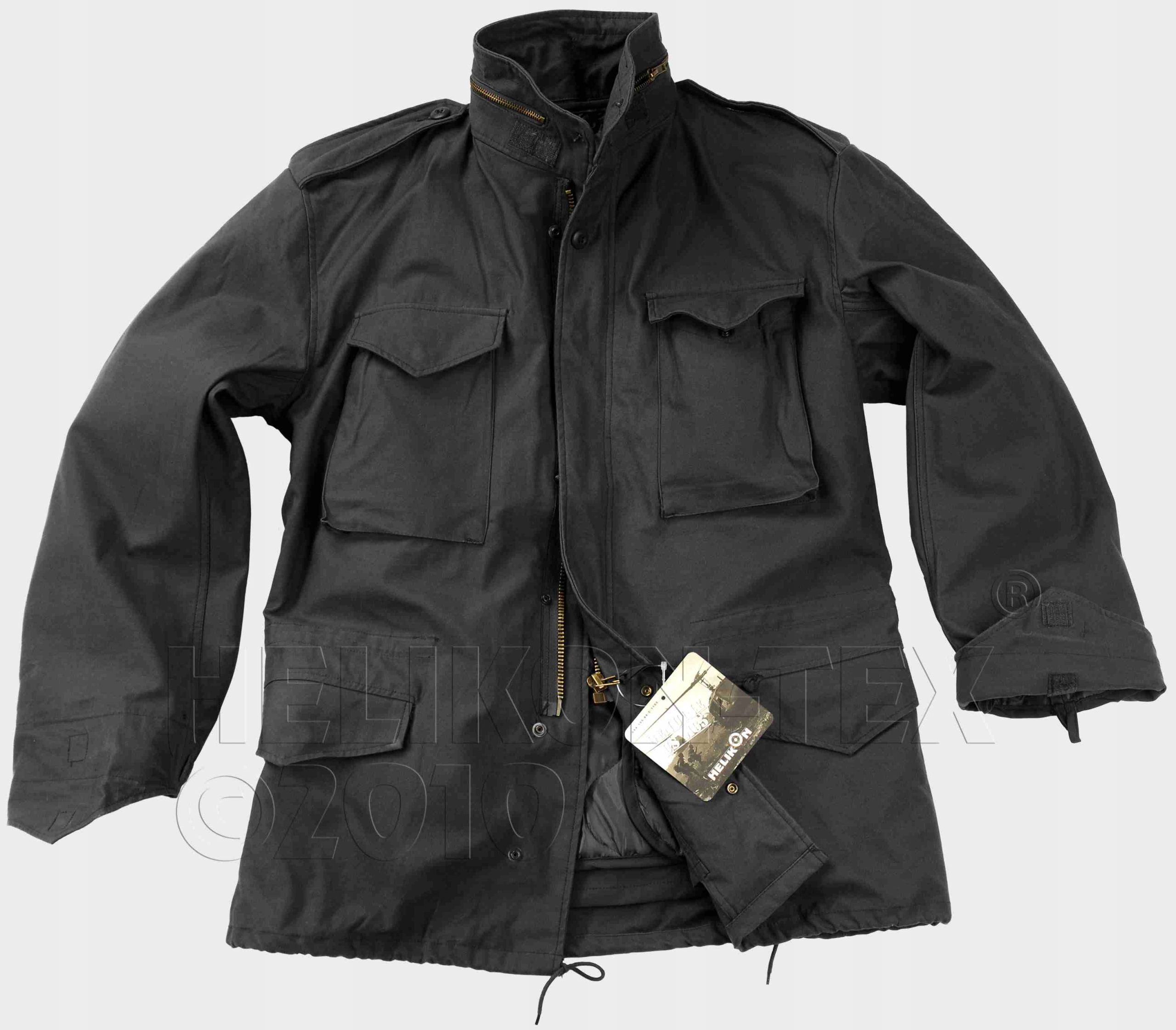 Helikon Kurtka M65 Nyco Sateen Czarna XL