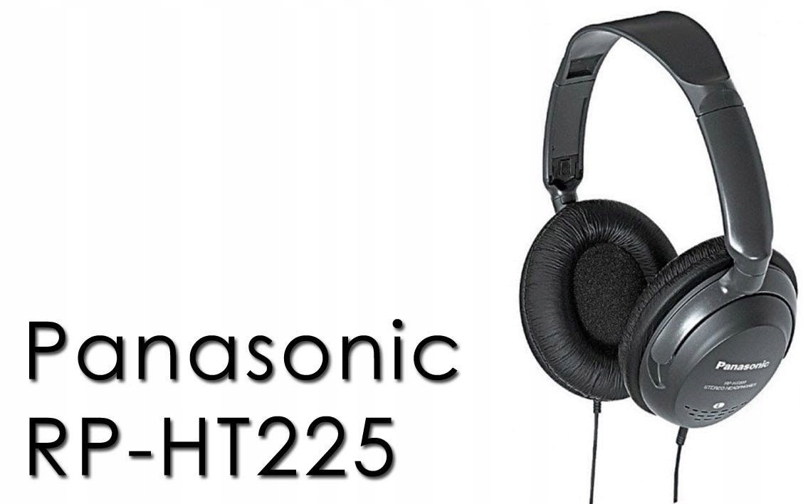 Słuchawki nauszne Panasonic RP-HT225 Sklep, Opinie, Cena w Allegro