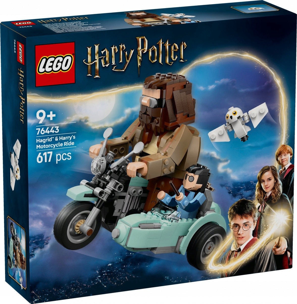 Stavebnice Harry Potter 76443 Motocyklová Jízda Hagrida