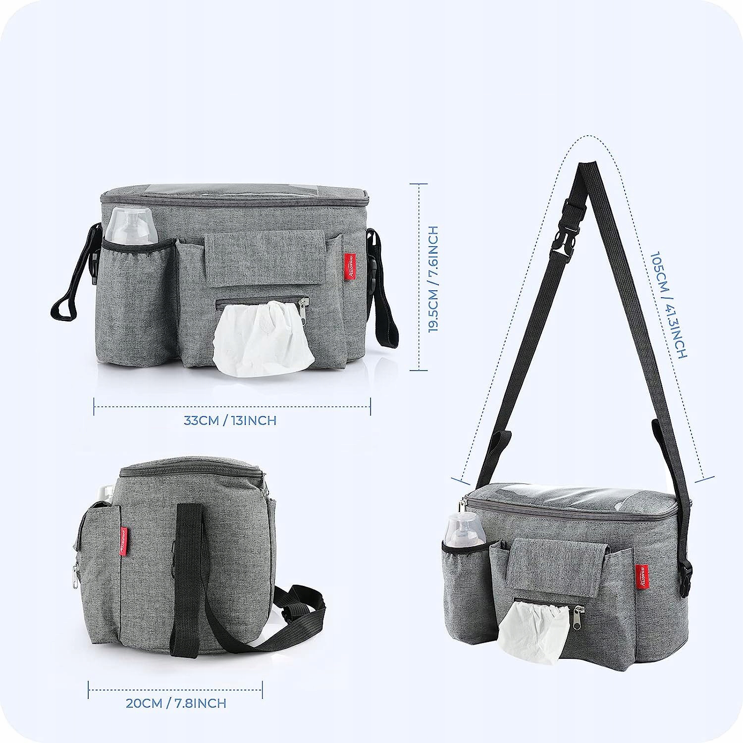 TORBA DO WÓZKA PLECAK NA SPACER ORGANIZER DLA MAMY Stan opakowania oryginalne