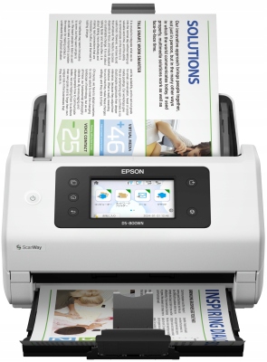 Epson skener DS-800WN, A4, Adf, duplex, Usb, Lan, WiFi B11B275401