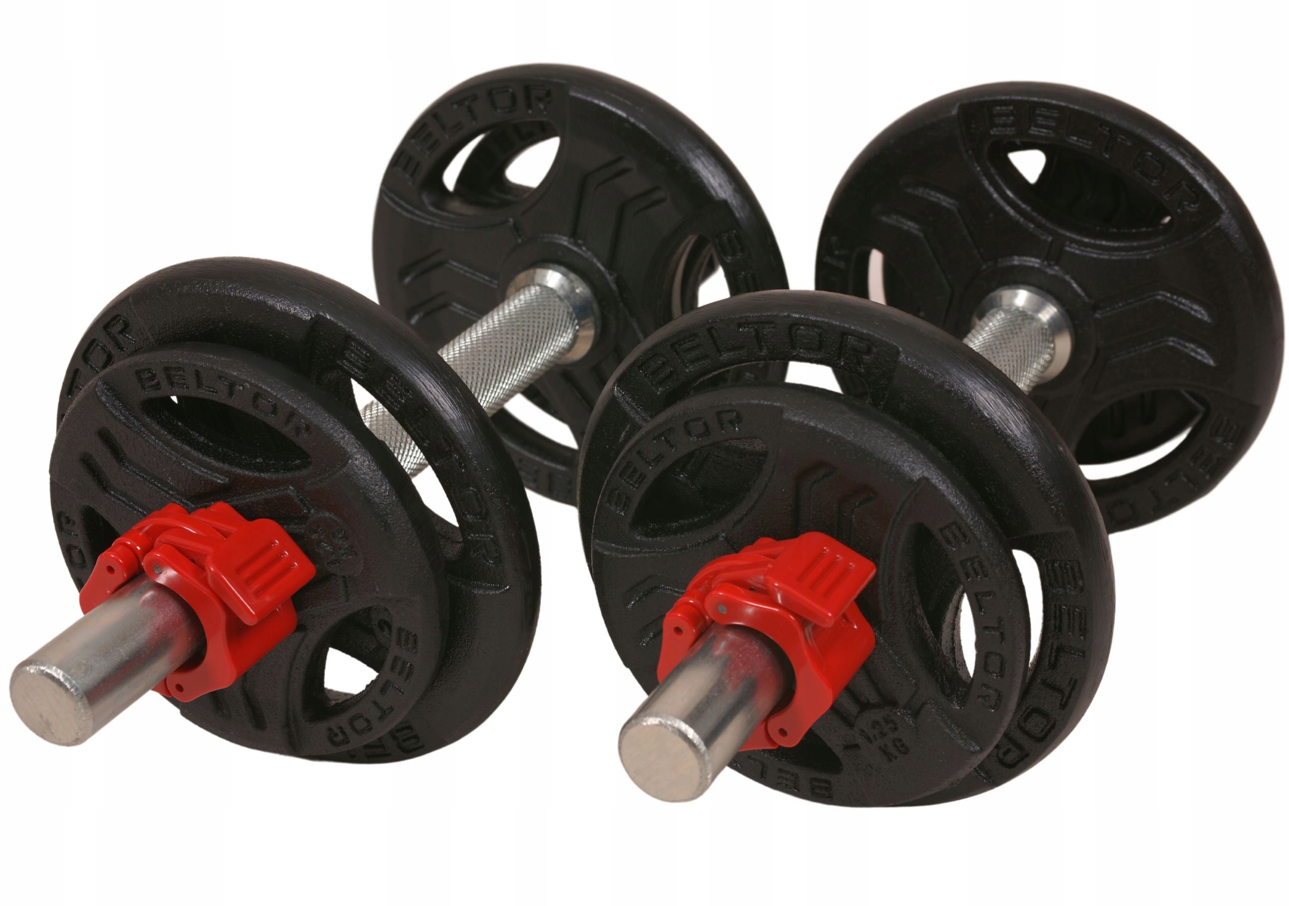 HRD SYSTEM ZACISKI SZCZĘKOWE QR NA GRYF 30MM KLAMROWE CZERWONE KOMPLET EAN (GTIN) 5904405700662