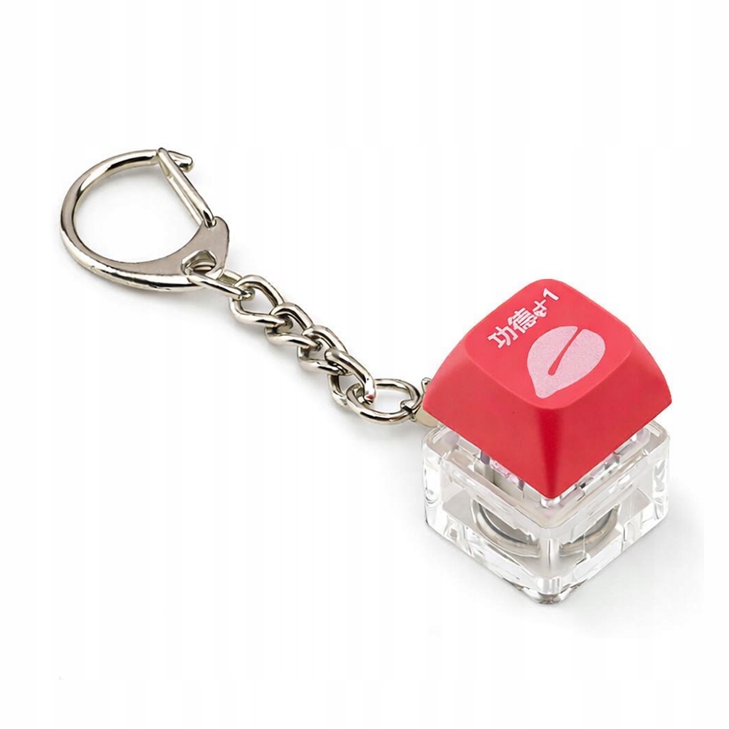 KLIKACZ ŚWIECĄCY KLIKER LED FIDGET TOY ANTYSTRESOWY – BRELOK - CLICKER LED Stan opakowania oryginalne