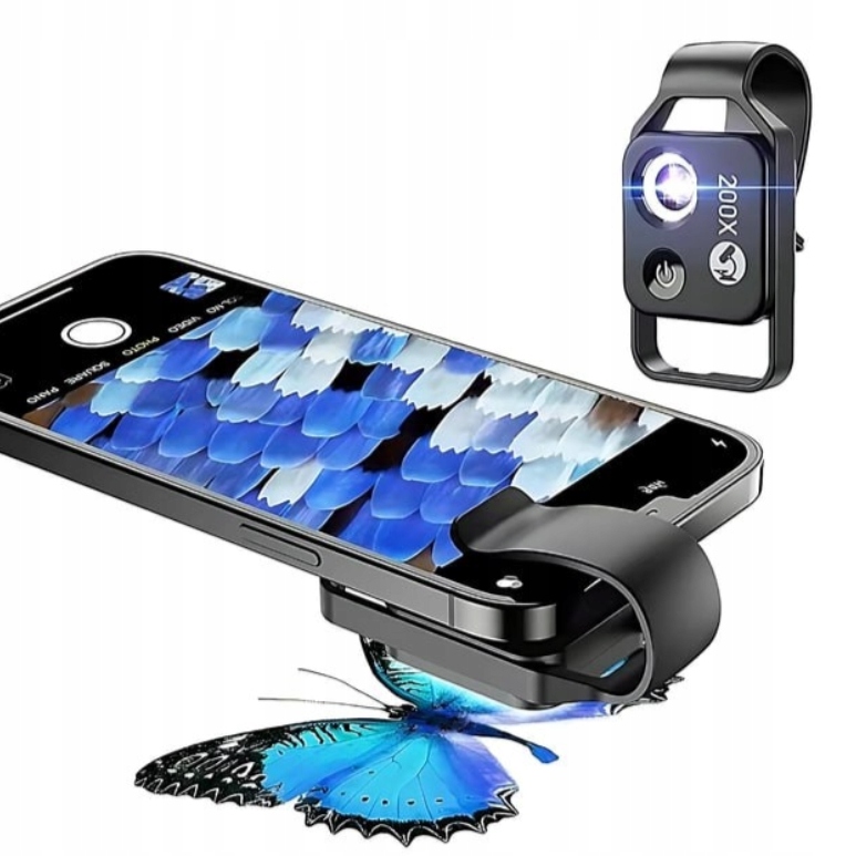 Mikroskop cyfrowy Apexel APL-MS002BK powiększający 200x