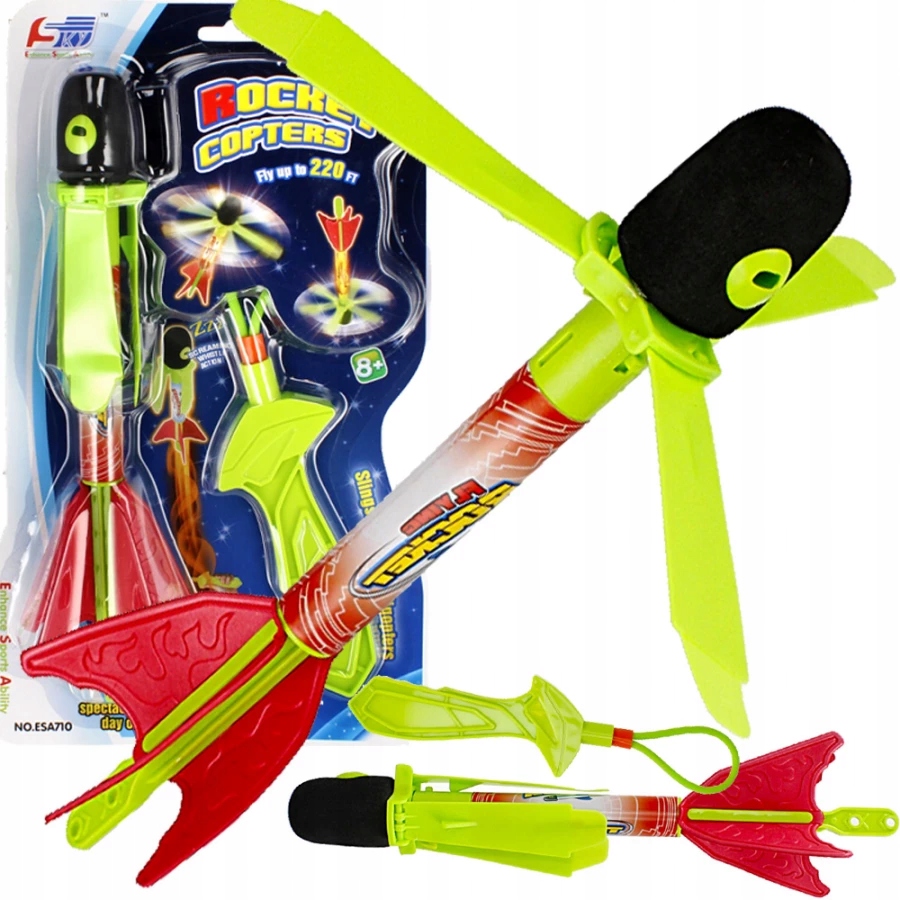 

Latająca Rakieta Wyrzutnia Aktywna Zabawa