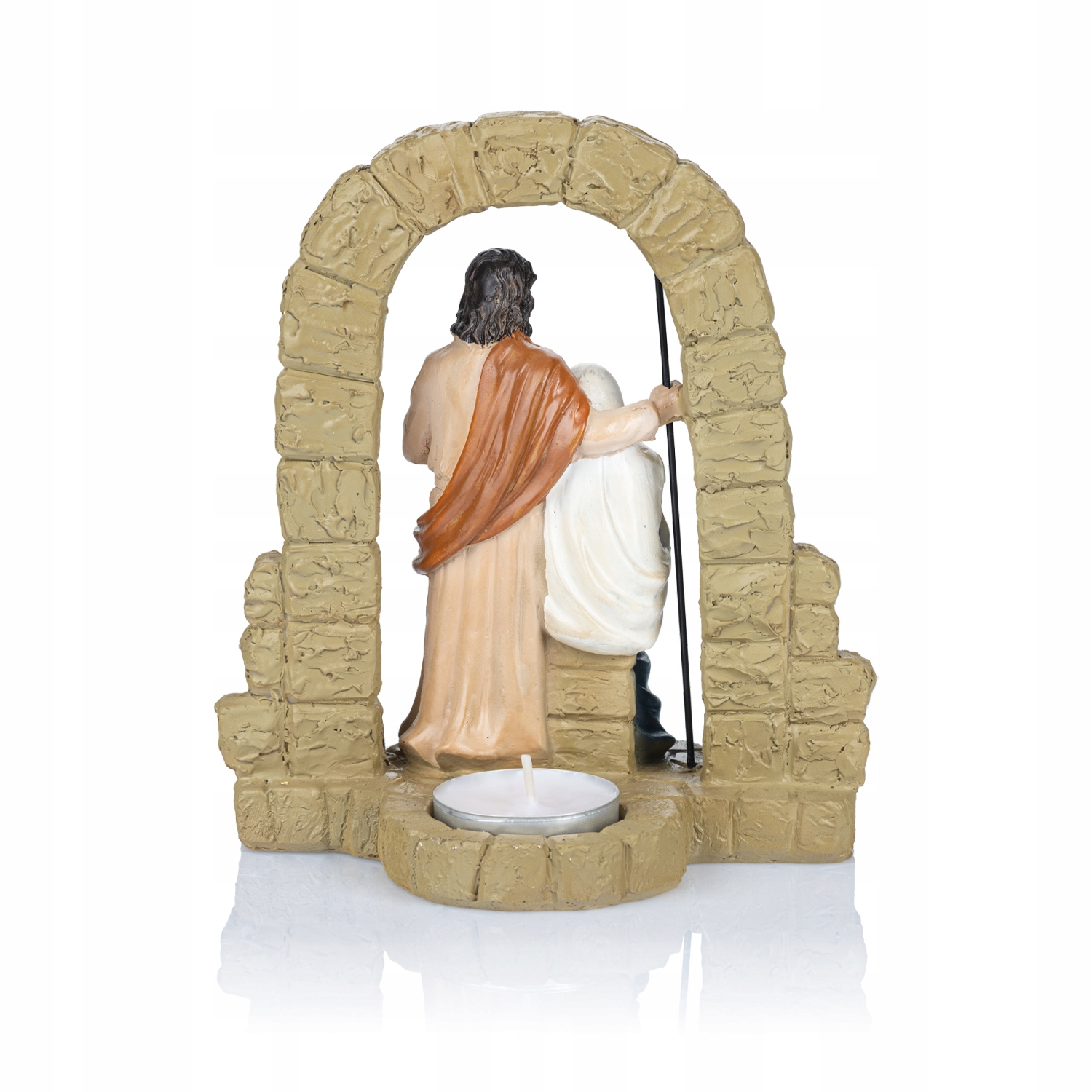 ŚWIECZNIK t-light tealight ŚWIĘTA RODZINA świąteczna dekoracja Marka J&S