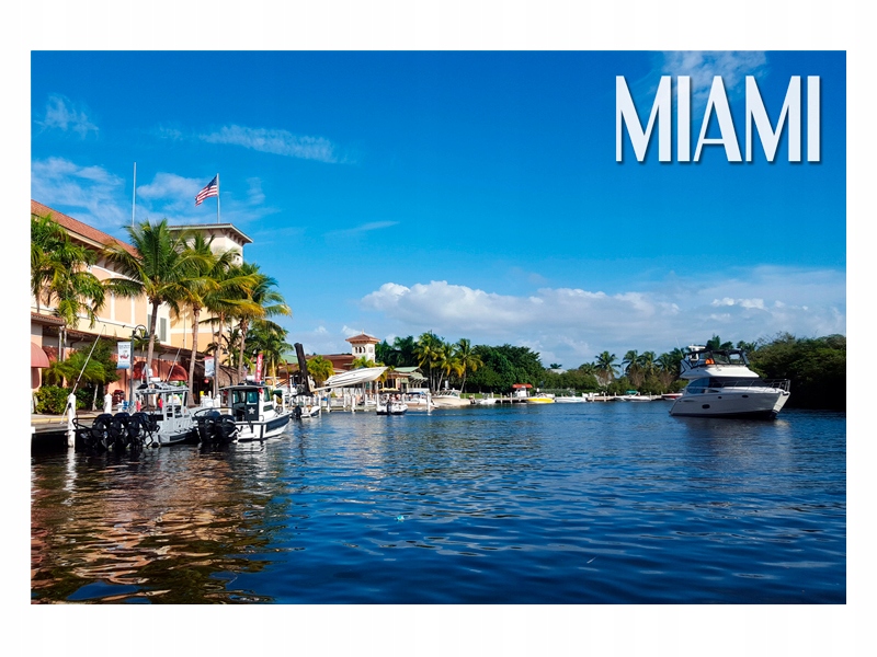 

Usa Miami Floryda Magnes na lodówkę