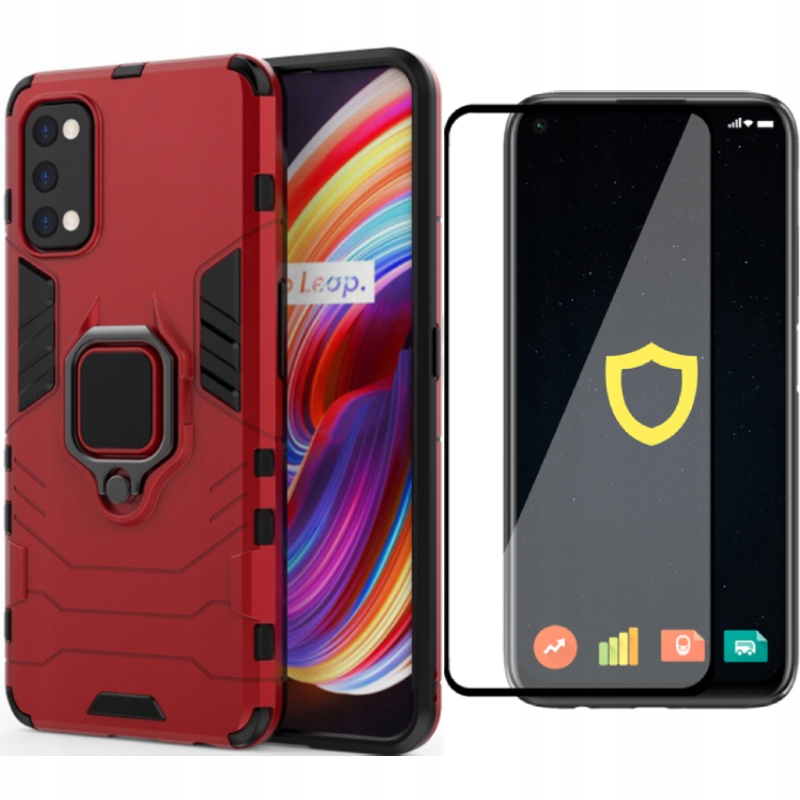 

Etui Case X-ring Pancerne Do Realme 7 Pro Szkło