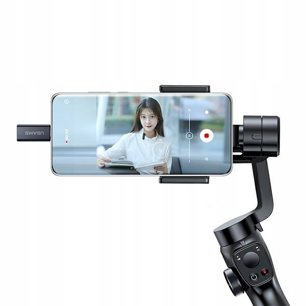 Usams Bezprzewodowy mikrofon krawatowyENC 2.4G Wireless Lavalier Microphone