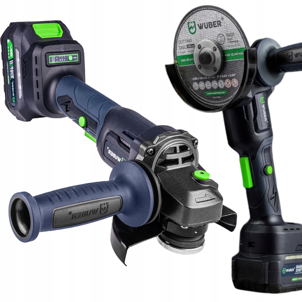úhlová bruska bruska 1 akumulátor 4.0AH nabíječka Komplet