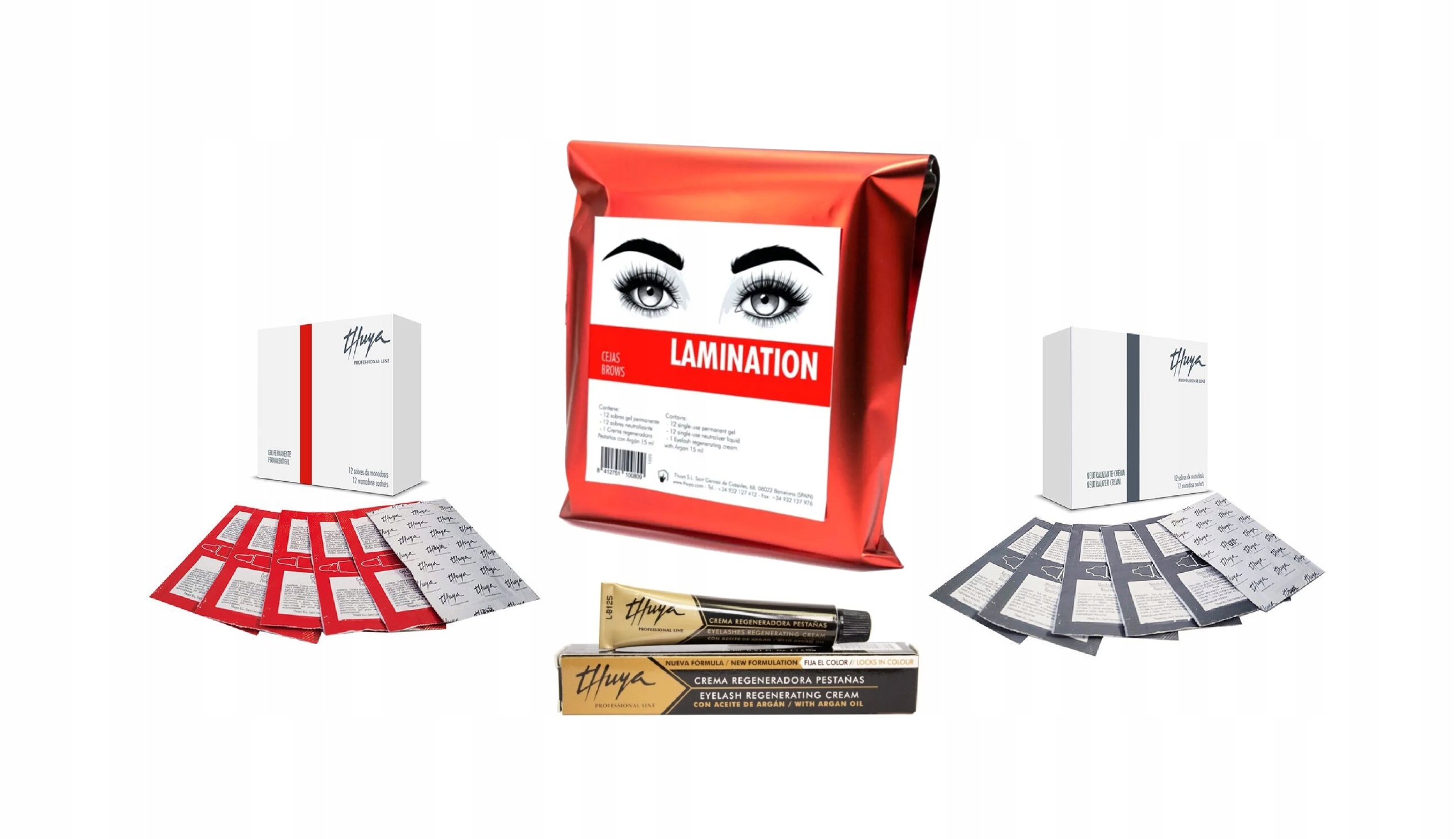 Thuya Brows Lamination Zestaw do laminacji brwi i rzęs brow