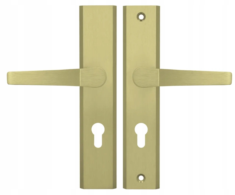 Novinka Vonkajšia kľučka Axa Fast rozteč 72 mm, F3 zlatý výbrus