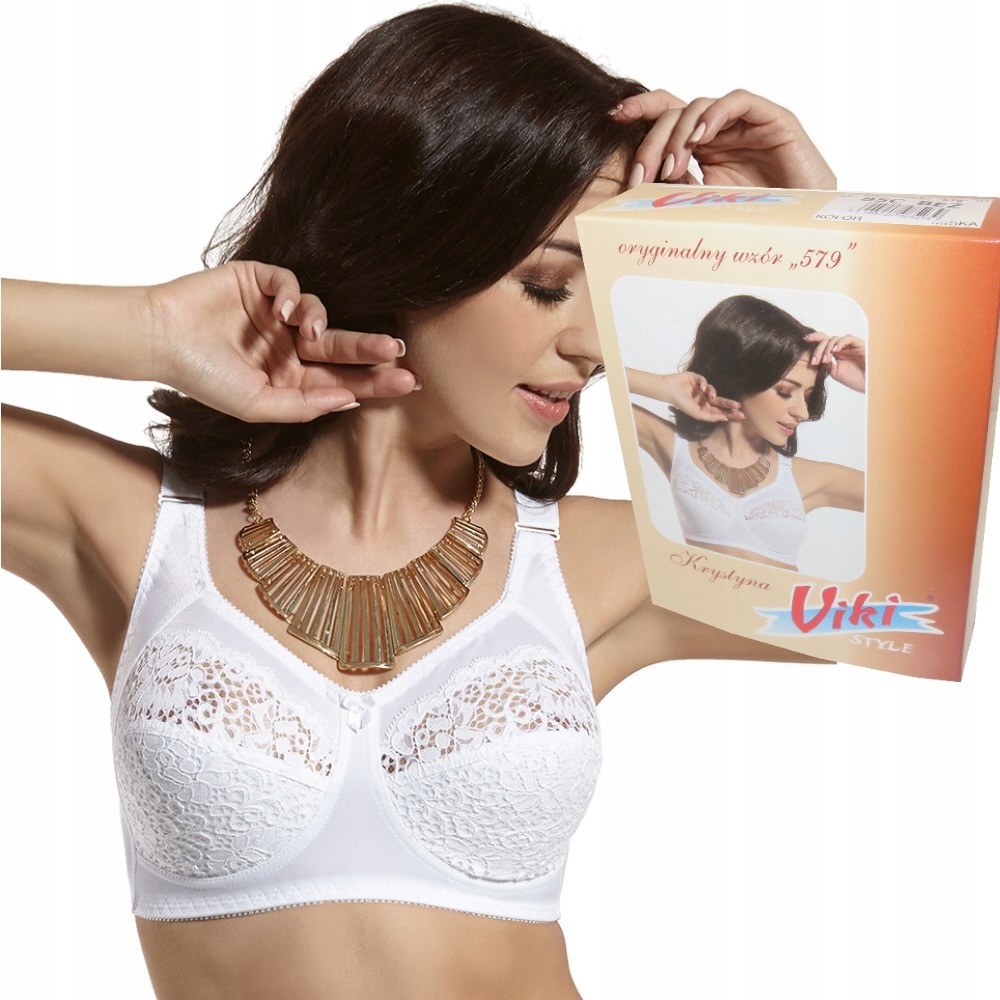 

Viki 579 biustonosz Krystyna miękki duże rozmiary