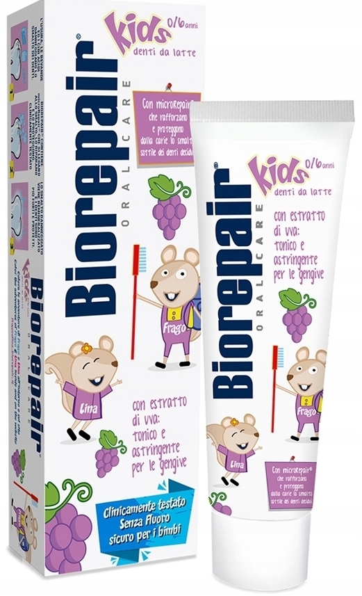 

Biorepair Kids Winogrono Bez Flouru 50ML