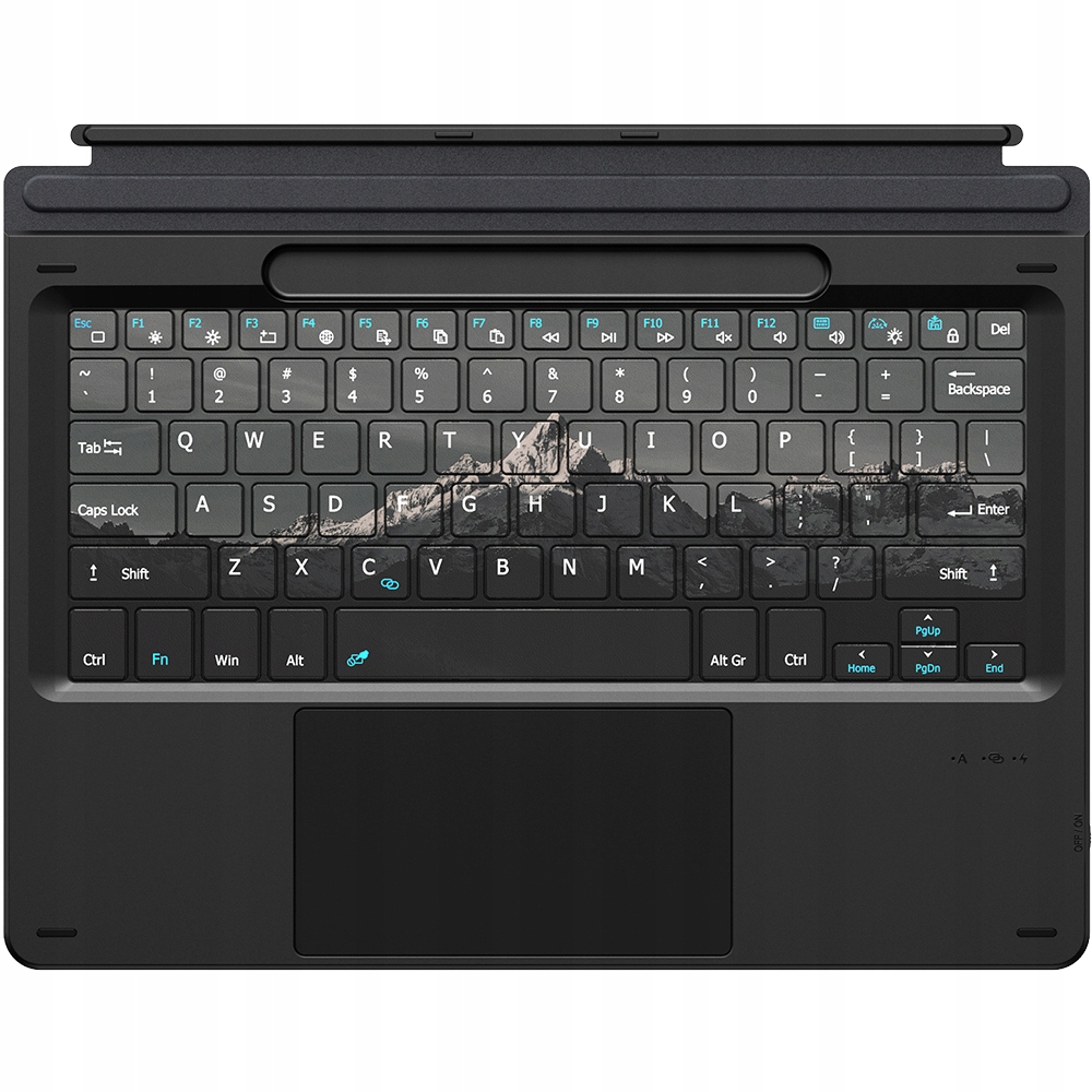 Ergonomická klávesnice pro Surface Pro 11/10/9/8/X, Dux Ducis, tichá Rgb