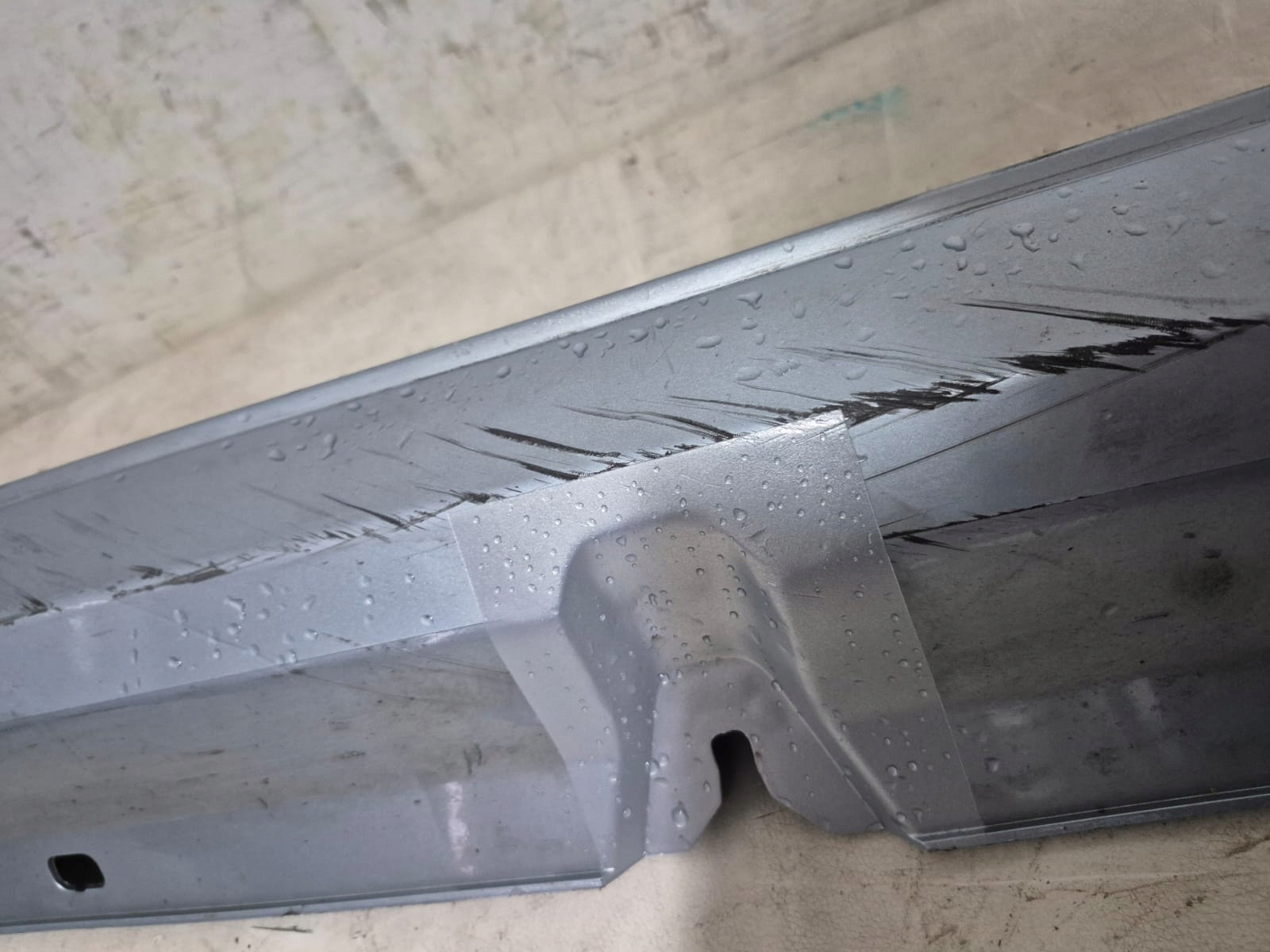 MERCEDES C-KLASA W205 COUPE AMG 15-21 threshold left moulding threshold left