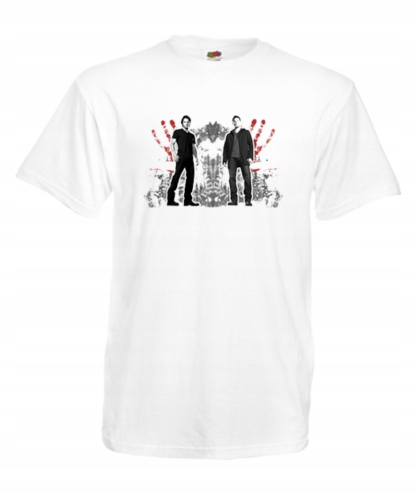 

M Koszulka Męska Supernatural Winchester Wzory