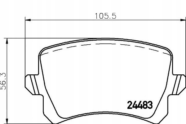 КОЛОДКИ ГАЛЬМІВНЕ TEXTAR 5N0698451c0698451faa69