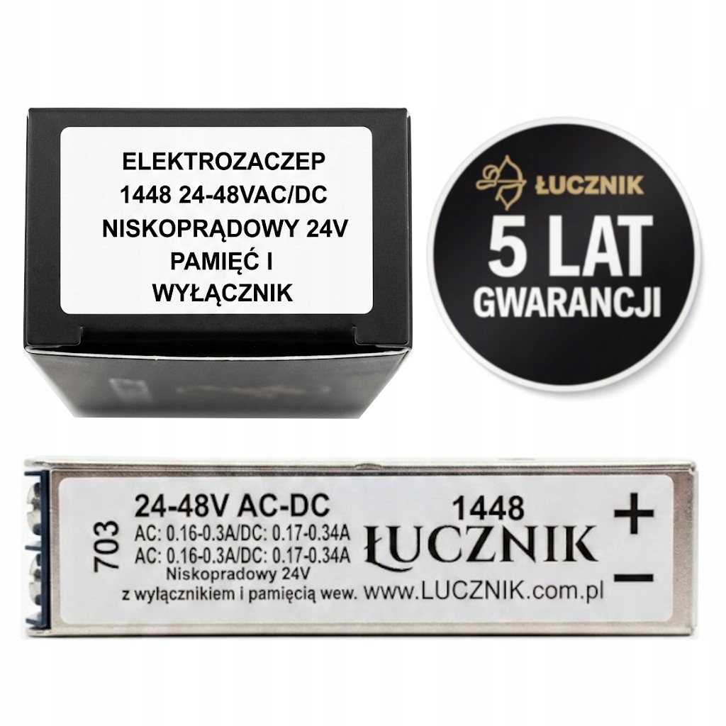 Elektrozávěs pro Aco Cyfral Laskomex Hikvision Dahua Vidos paměť L/p