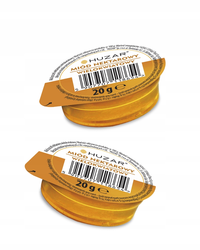 Levně Med mnohokvětý porcovaný 60 x 20 g Huzar