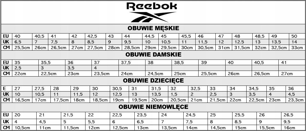 Buty Męskie Reebok GW1197 RIDGERIDER 6 GTX 44 Materiał podeszwy tworzywo sztuczne