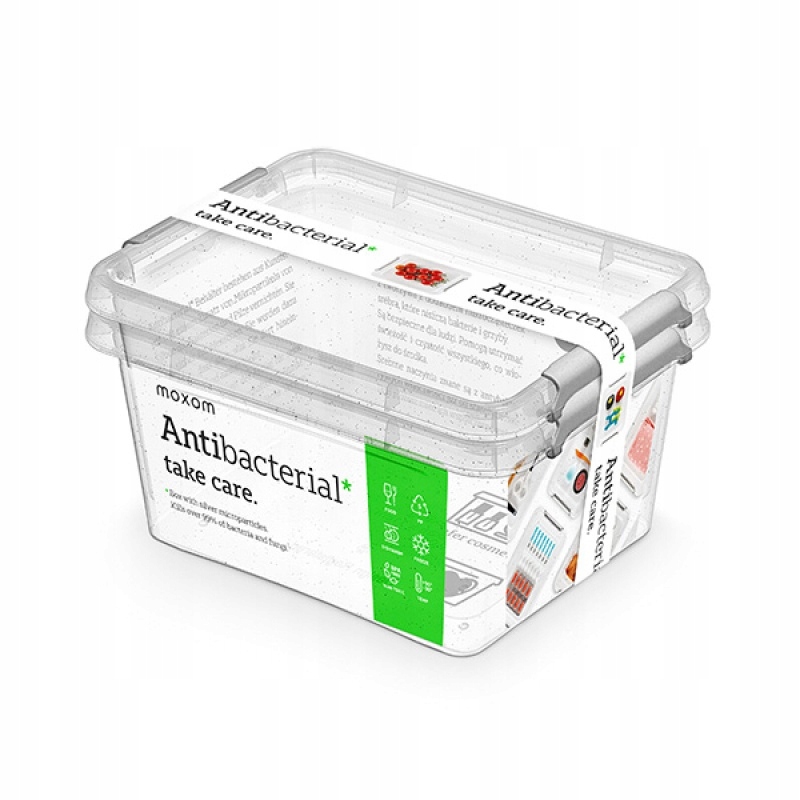 

Zestaw pojemników antybakteryjnych Antibacterial