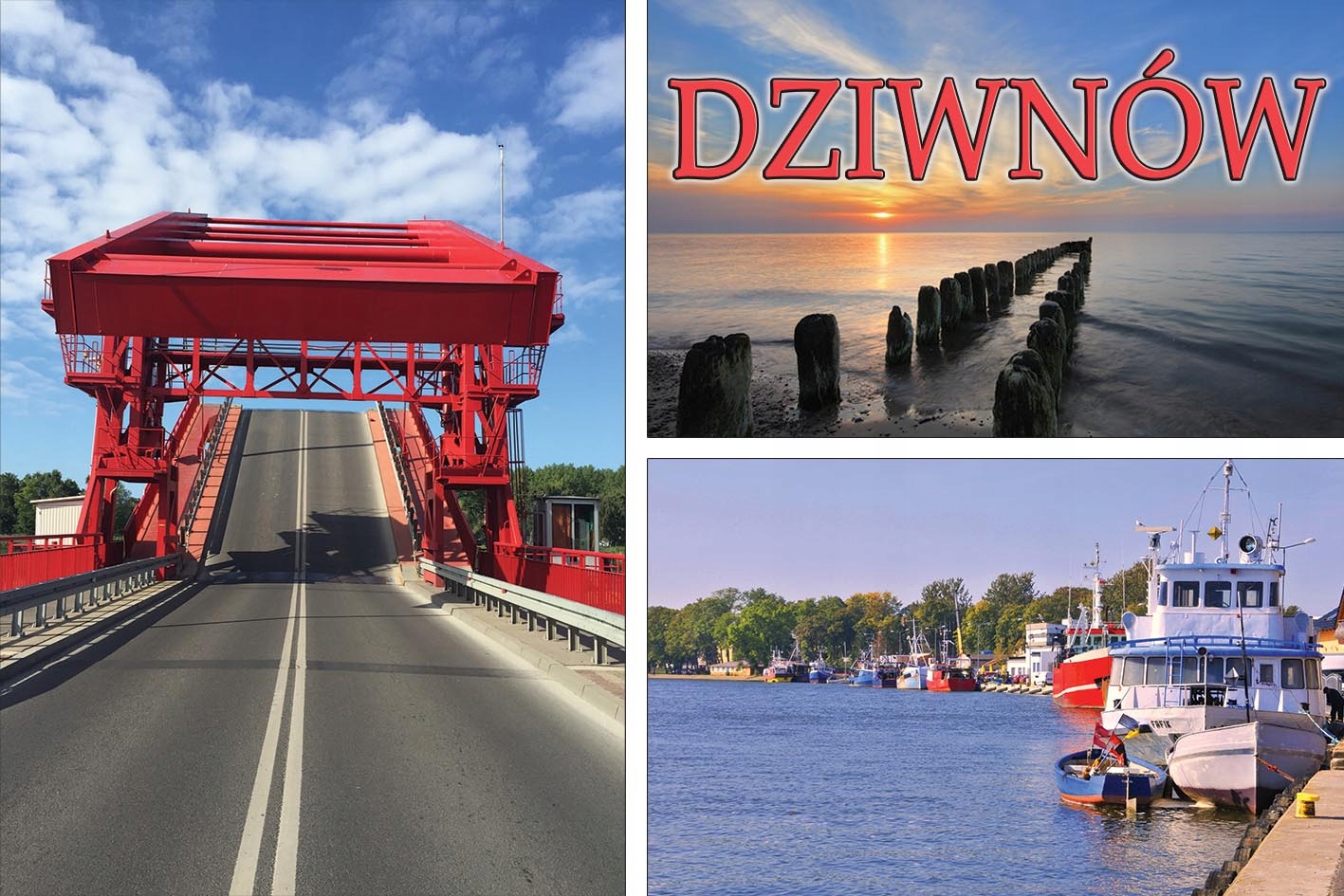 

Magnesy na lodówkę miasta - Dziwnów
