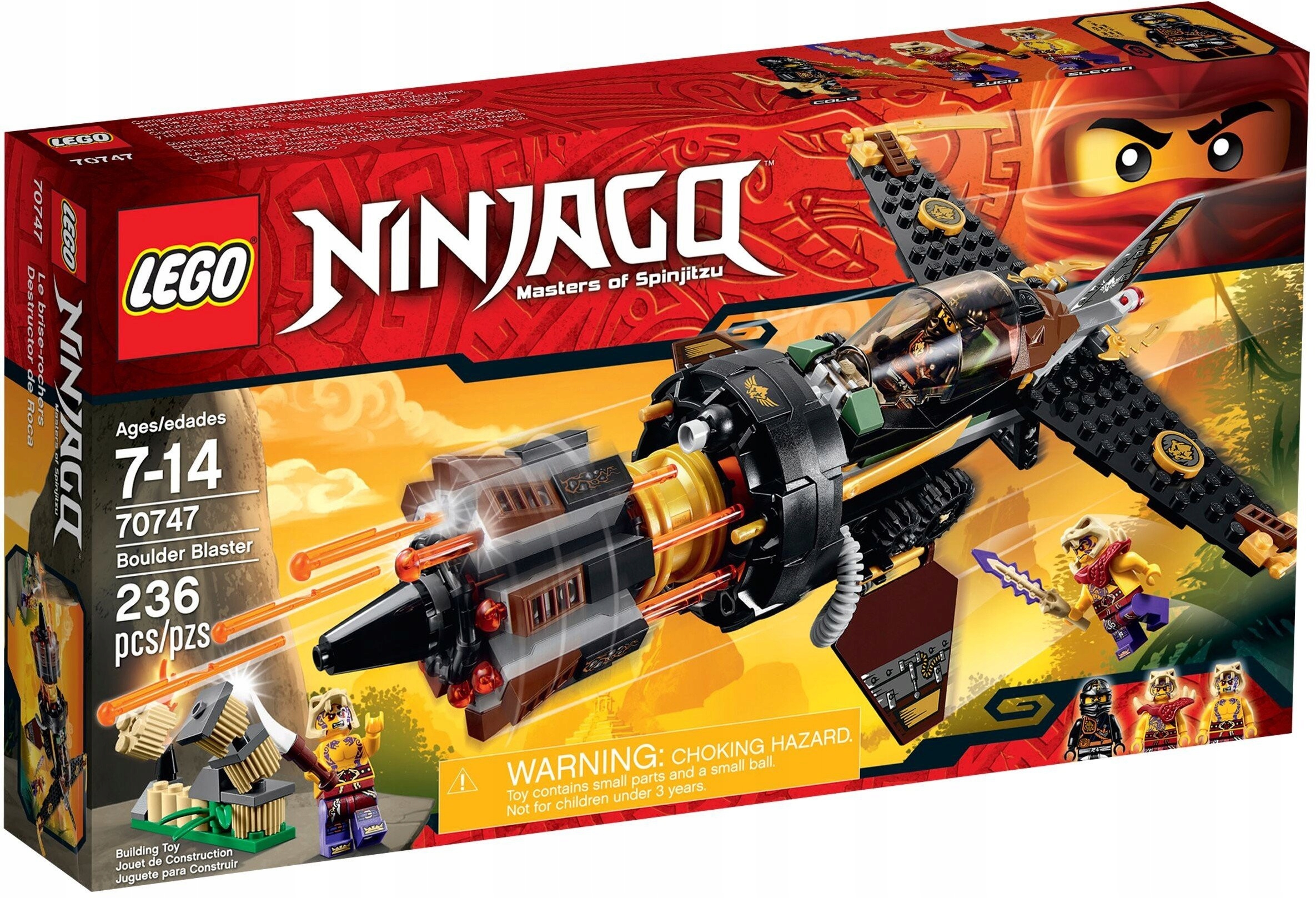 Lego Ninjago 70747 Drtič skal Nové