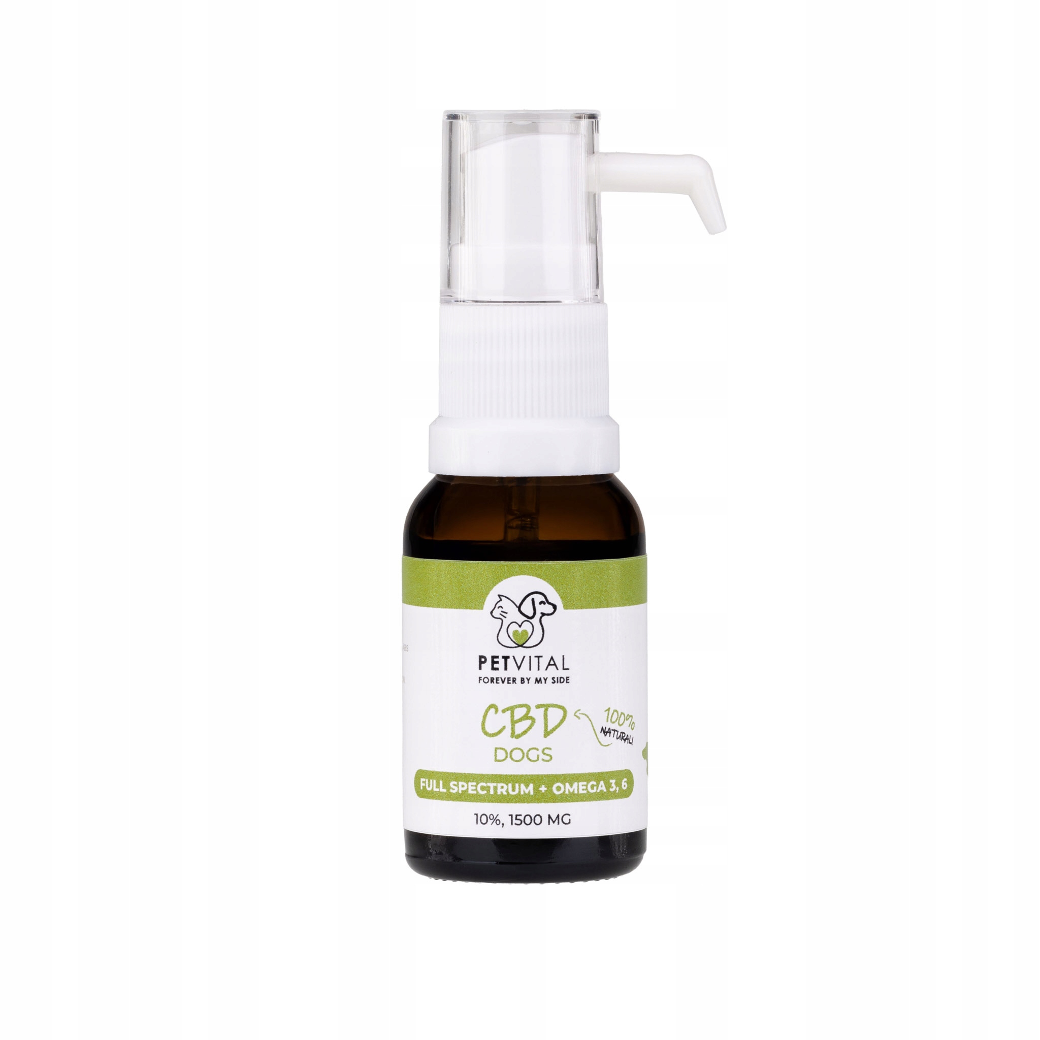 Pet Vital Cbd olej 10% pro psa Na stres, bolest a zdravé klouby 15 ml