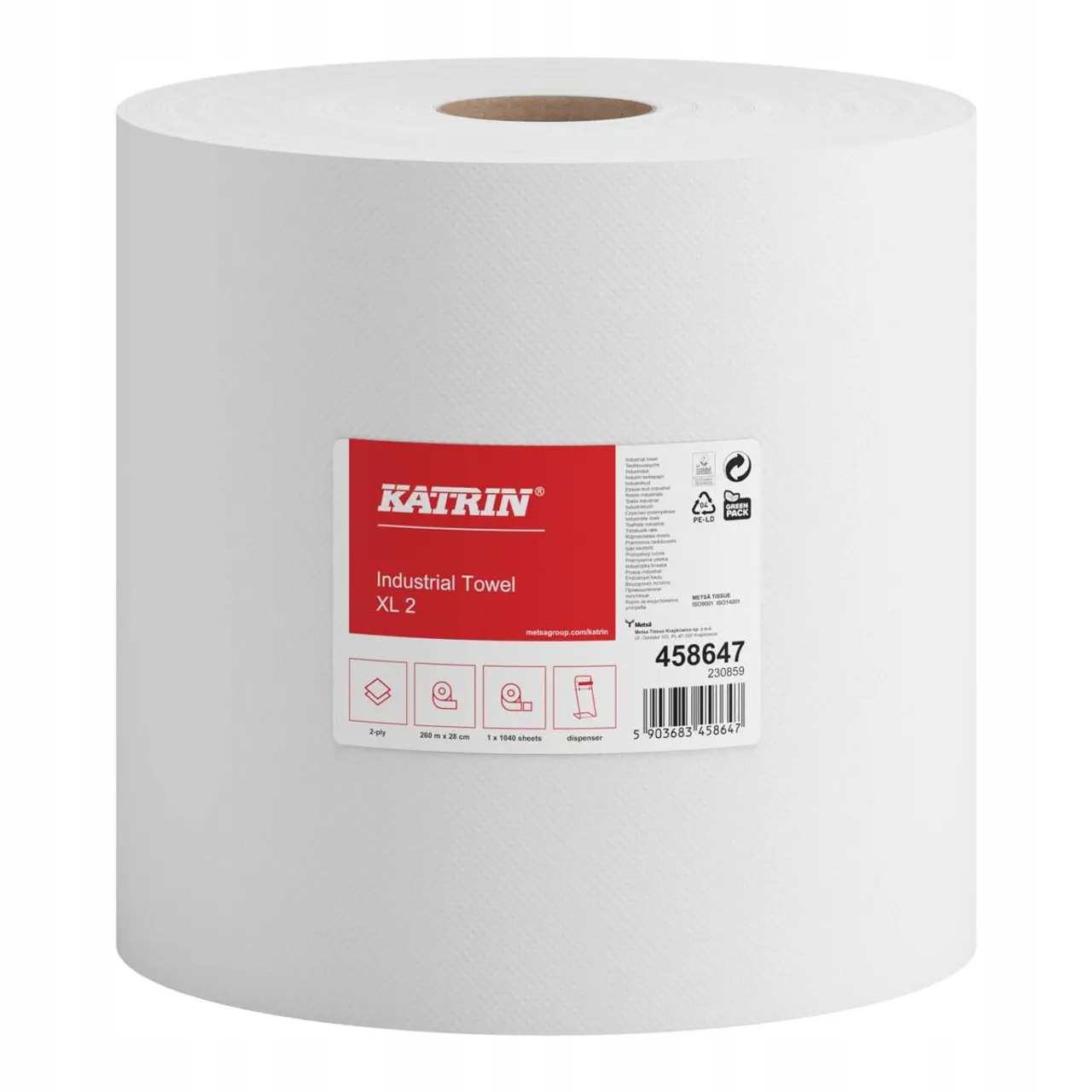 Katrin Industrial Towel XL 2 1040 listů