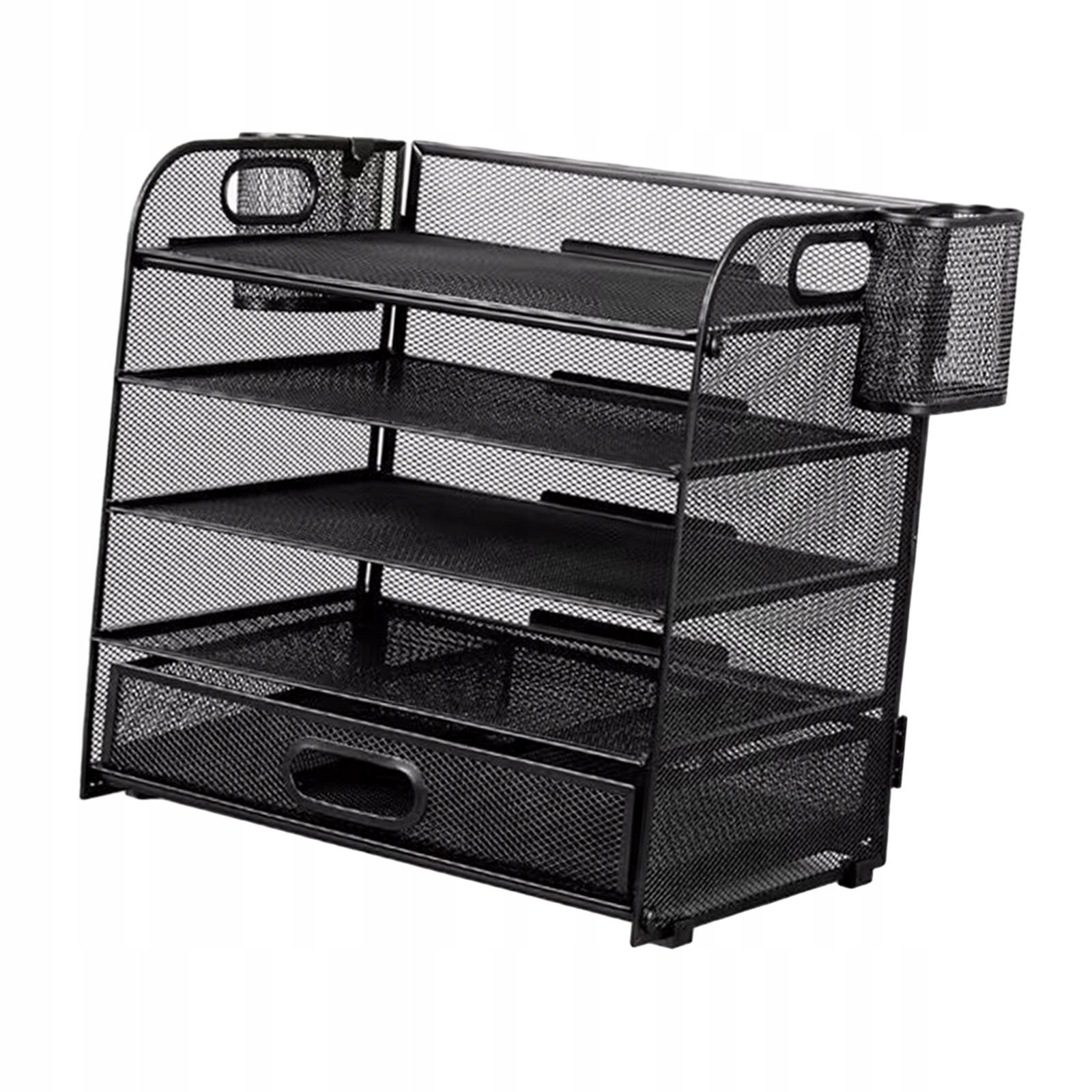 Mesh File Letter Tray Document Shelf Filing 5 Slot