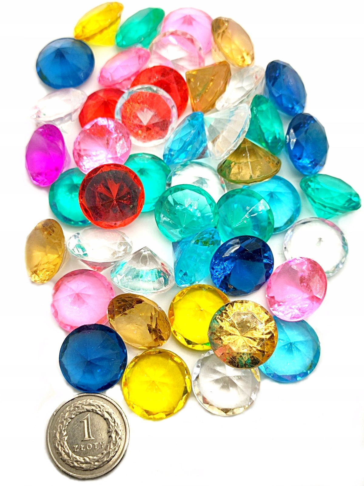 

Plastikowe kryształki kamyczki z akrylu ozdobne