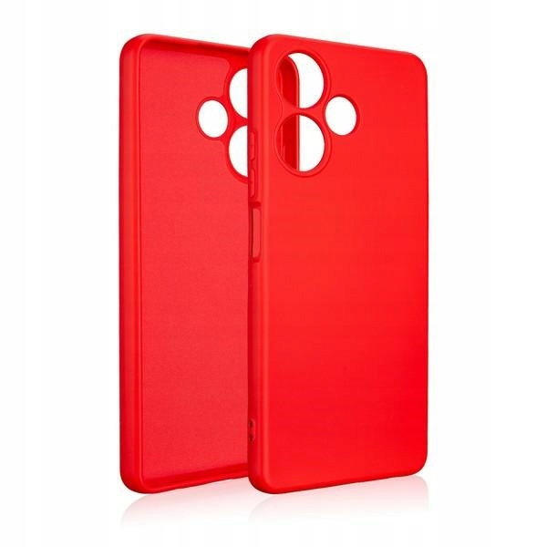 Etui Silikonowe Beline dla Infinix Hot 30 w Kolorze Czerwonym