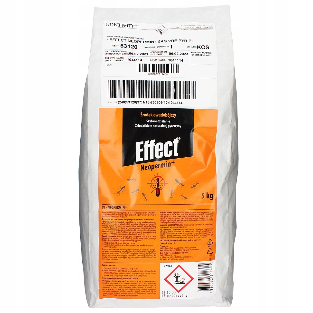 

Proszek Trutka Na Mrówki Prusaki Muchy Effect 5 Kg