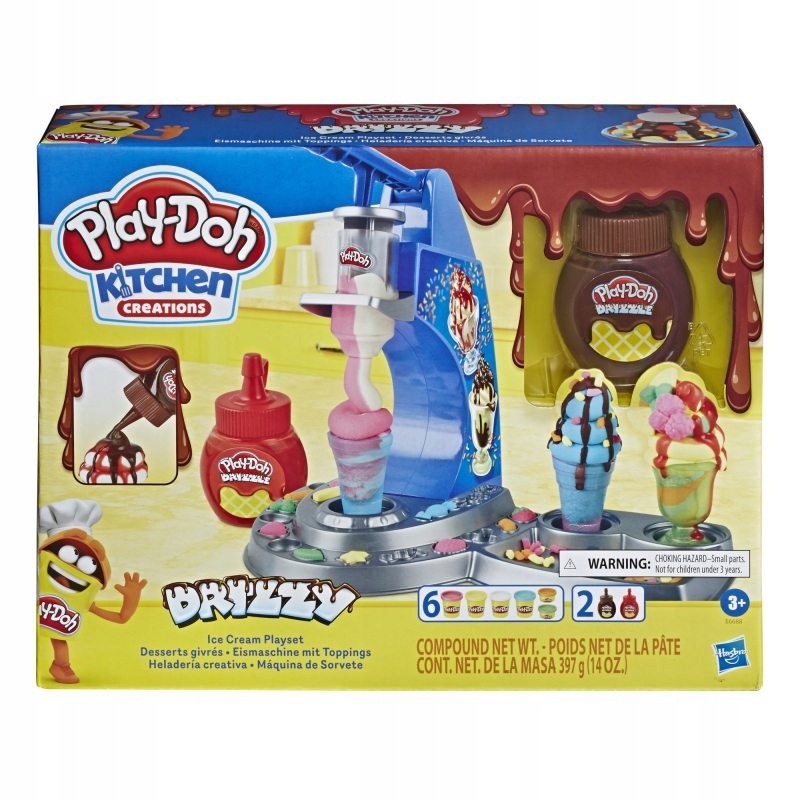 

Play Doh Tęczowa Lodziarnia Ciastolina zestaw
