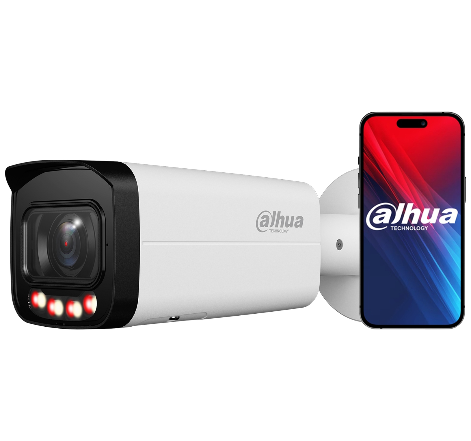 Vonkajšia Ip kamera 6MPx Dahua IPC-HFW2649T-ZAS-IL PoE Dual Light Motozoom